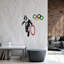 Décoration murale Edgardo en métal