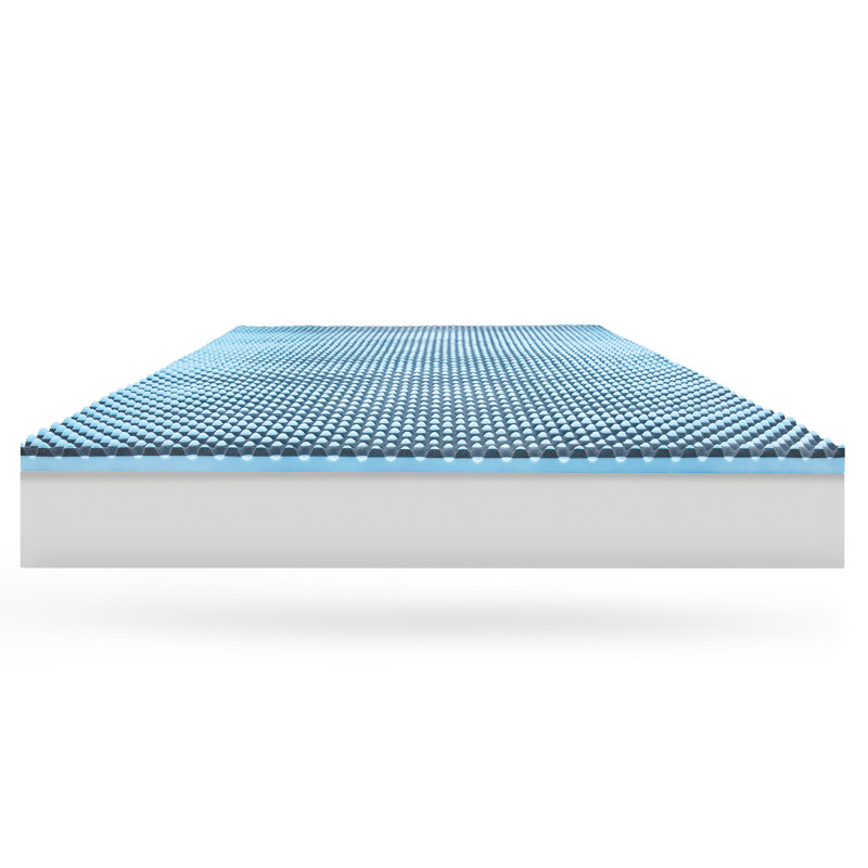 2.5'' Memory Foam Mattress Topper, Twin