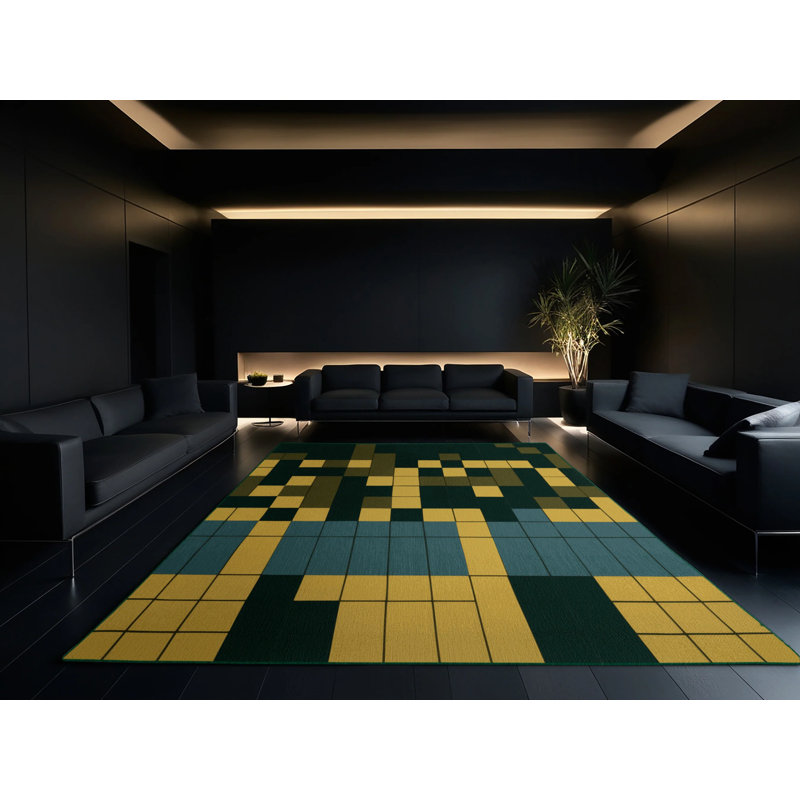 Earthly Bits Rug, Round 3'