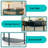 Half Moon Design End Table with Sliding Rattan Door-1727519330