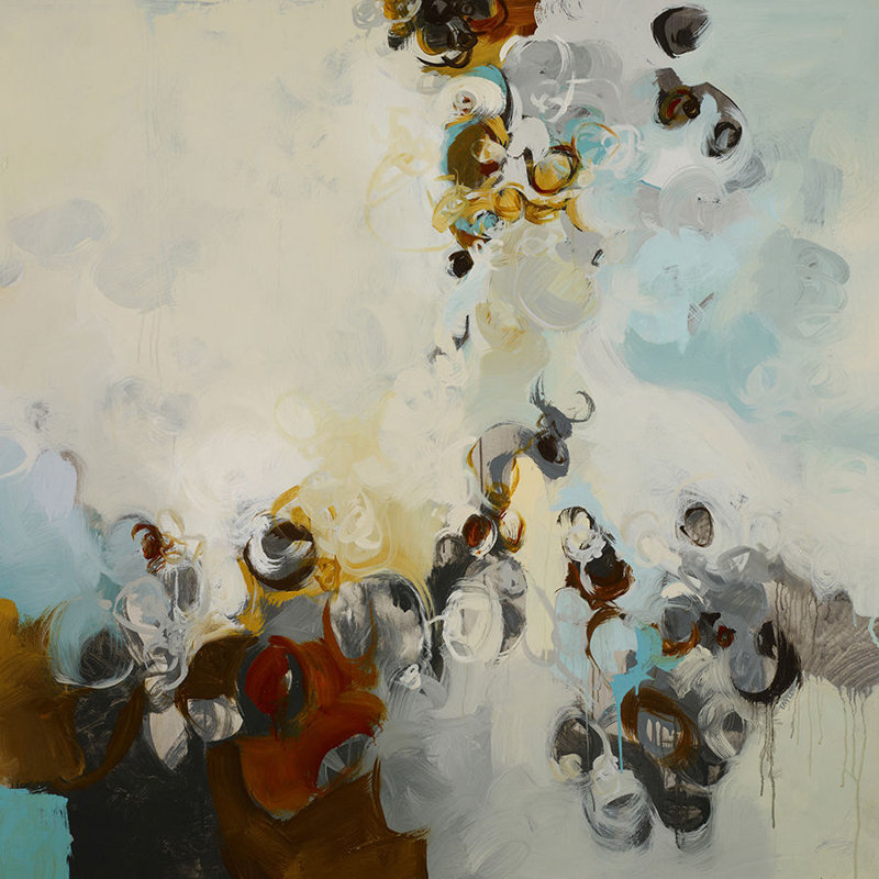 Boules par Chelsea Art Studio - Peinture, Extérieur, H 54 po x l 54 po