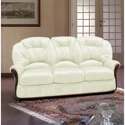 Brehmer Faux Leather Armchair