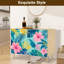 Buffet avec fleurs tropicales Mid-Century Modern Art