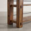 Console de vestibule en bois massif l 54 po