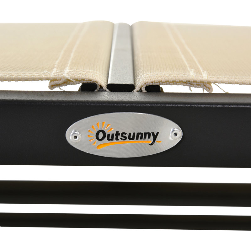 Banc oscillant pour 2 personnes Outsunny