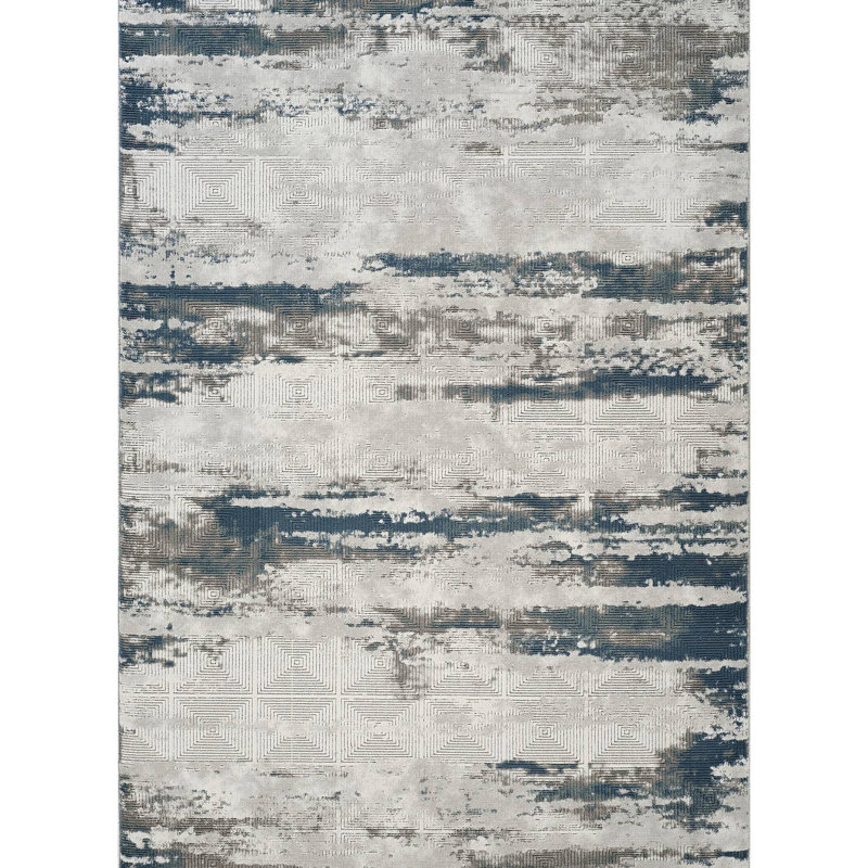 Tapis Geometrix, Rectangle 7 pi 10 po x 10 pi 6 po