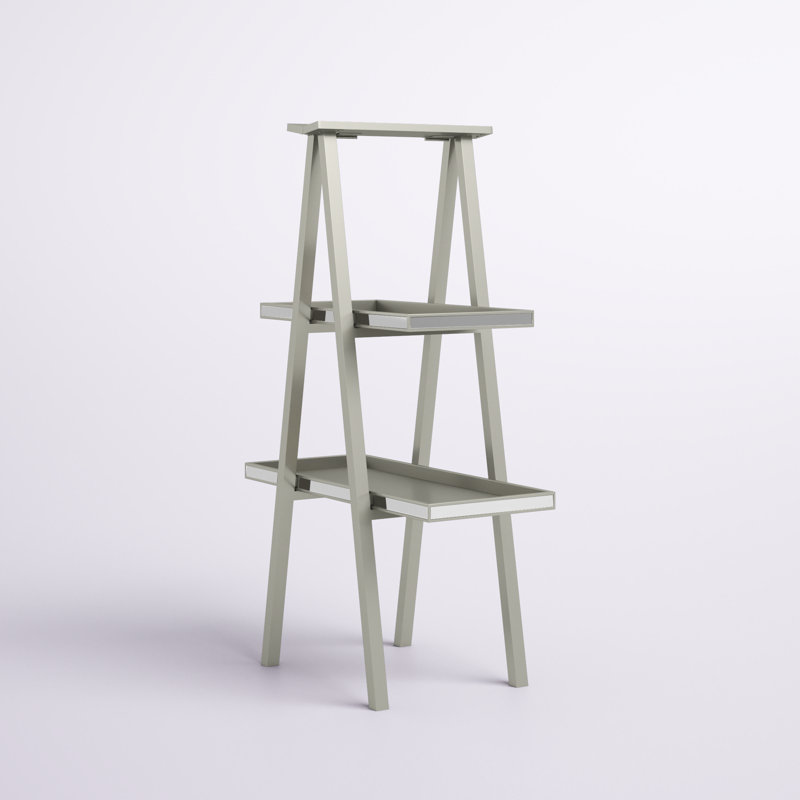 47x28x74.5" Ulysses Ladder Bookcase