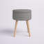 Upholstered Ottoman-2075160194