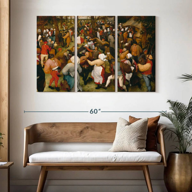 Leisha The Wedding Dance, 32" H x 50" W