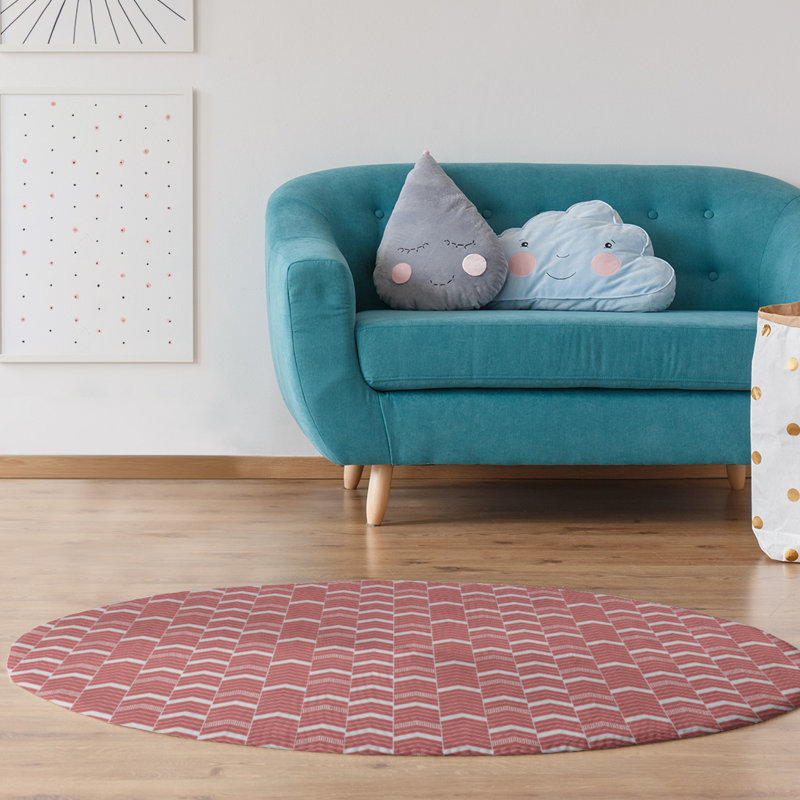 Chenille Chevron Indoor Rug, Rectangle 2' x 3'
