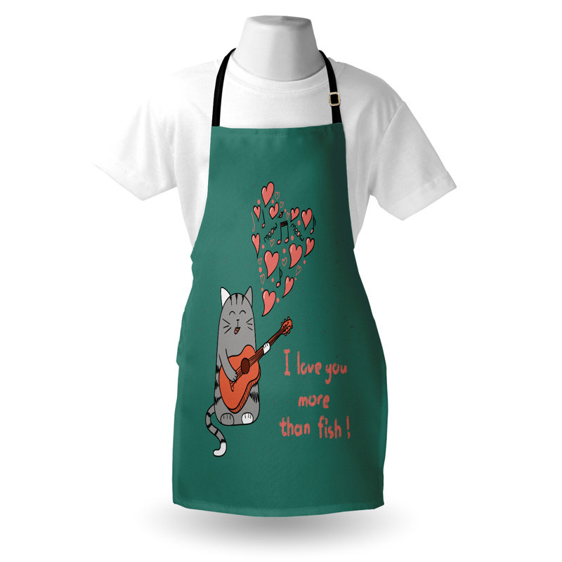 No Pattern Bib Apron