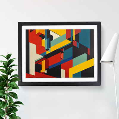 Abstract Bauhaus Art Vol.7 - Single Picture Frame Painting