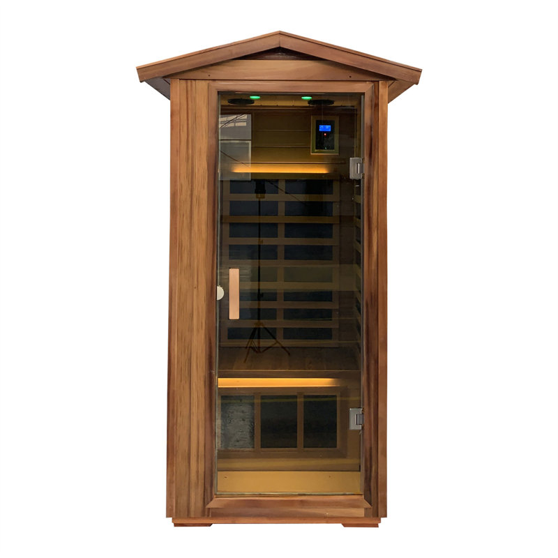 Sauna d'extérieur en bois Red Cedar
