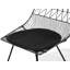 Harlan 46cm H Upholstered Metal Slat Back Side Chair-59851122