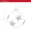 10cm Solid Colour Shatterproof Ball Ornament-105324110