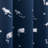 Hula Silver Foil Dinosaur Printed Polyester Blackout Curtain-1502881116-1502881104