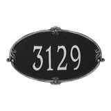 Monte Carlo Personalized Standard 1-Line Wall Address Plaque