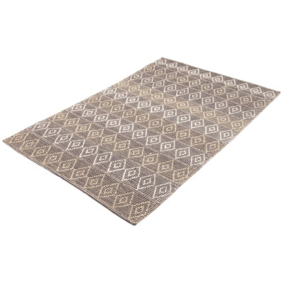 Denell Performance Hand Braided Wool Rug