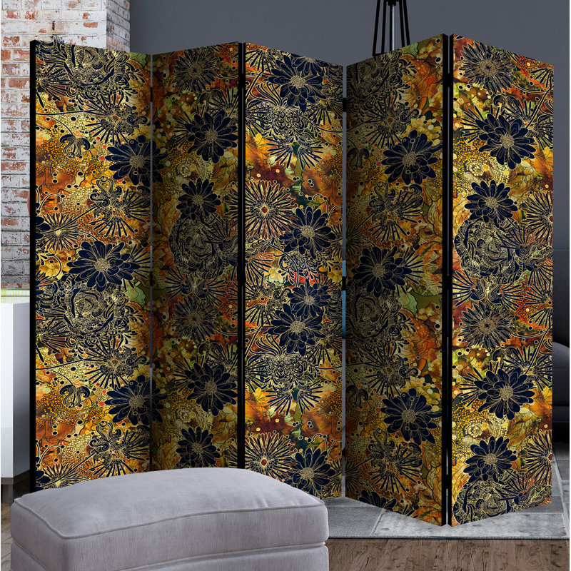Wichita 172cm H Solid Wood Folding Room Divider, 5