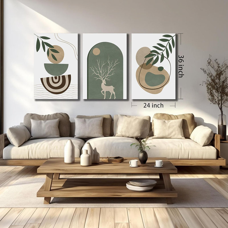 3 Piece Wrapped Canvas Print