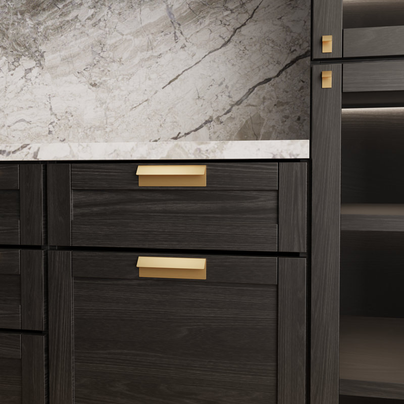 Bar / Handle Pull, Satin Brass
