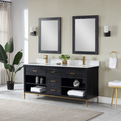 Ensemble de meuble-lavabo double 72 po Arloine