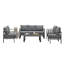 Ensemble de conversation pour patio 5 pièces-124920185-124920183