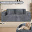 2 Seater Corduroy Loveseat-826838210