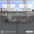 Karran Quartz 34'' X 21-1/4'' Double Bowl 60/40 Retrofit Farmhouse/Apron Front Kitchen Sink Kit-50597934