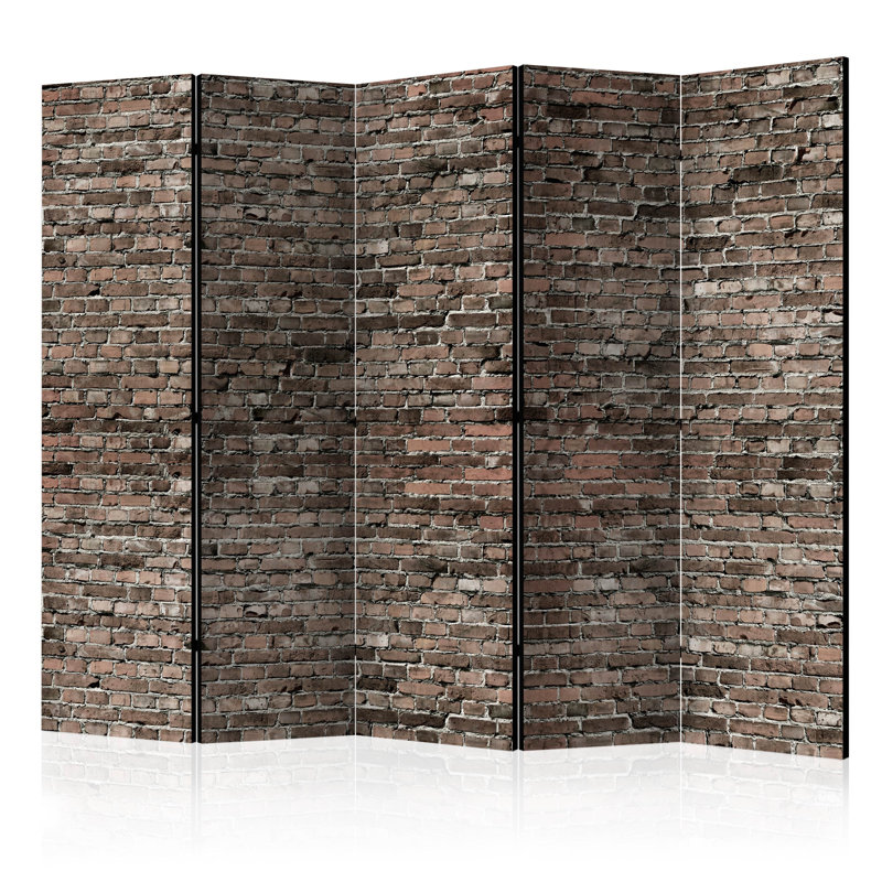 Cole 172cm H Solid Wood Folding Room Divider, 5