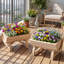 Wood Raised Garden Bed