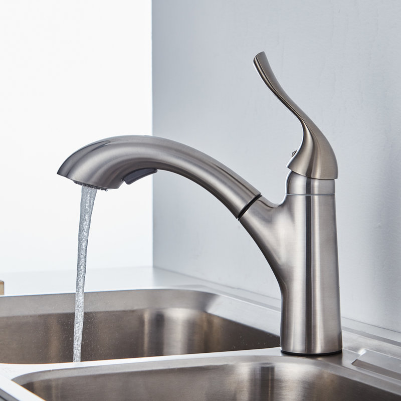 Robinet de cuisine à poignée simple tactile à poignée élevée pour bateau de luxe
