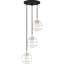 Luminaire suspendu sphère 3 lumières grappe Cleland