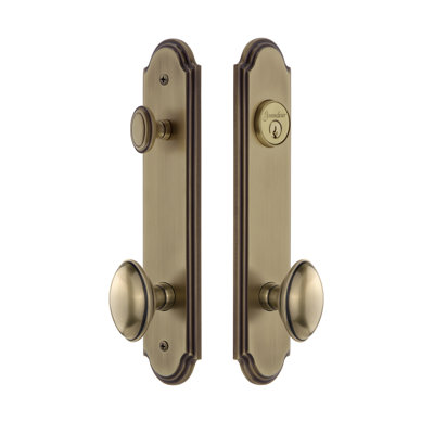 Complete Arc Entry Knob Set with Deadbolt