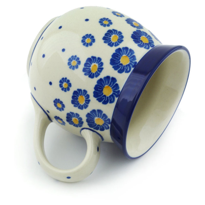 Tasse à bulles en grès poli 8 oz - French Zinnia, 16