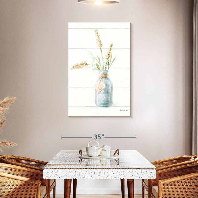 Harnek Beach Flowers Neutral, 45" H x 30" W