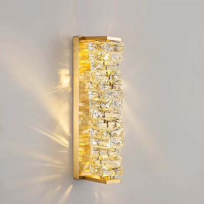 Ashvik Stainless Steel LED Flush Mounted Sconce