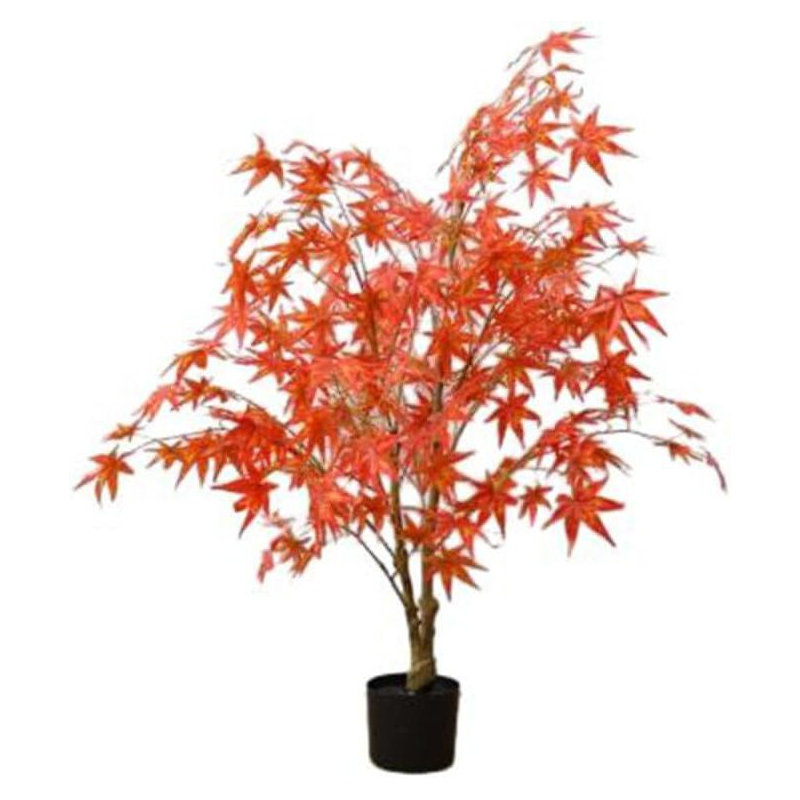 Arbre d'automne artificiel automne avec jardinière, H 47,24 po