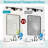 Waterpar Rounded Corner Rectangular Aluminum Framed Bathroom Vanity Mirror with Tempered Glass, French Cleat Mounted Wall Mirror, Shatterproof & Rust-Resistant-100097543-71730952