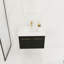 Meuble-lavabo mural 29,53 po avec lavabo