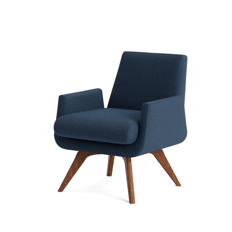 Loyd Accent Chair, Performance Weave - Navy