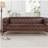 Natsue 84.06'' Faux Leather Sofa-573422054