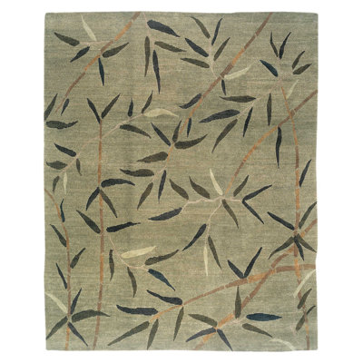 Kyoto Wool Floral Indoor Rug