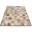 Tapis gris fait main Chiu