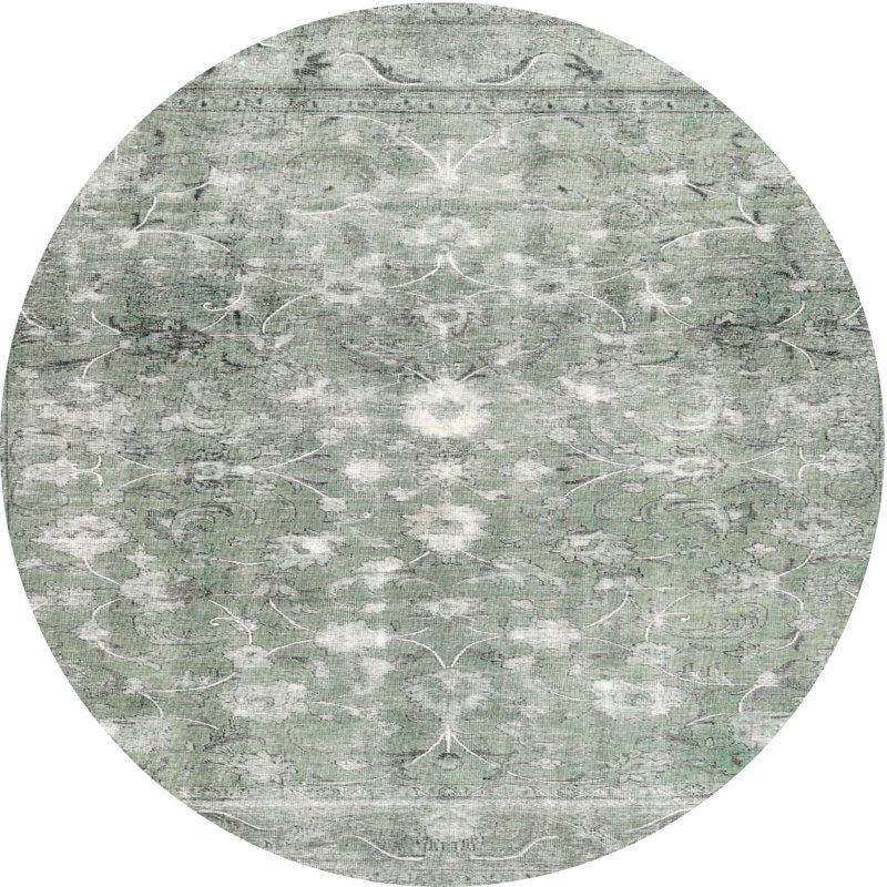 Tapis gris clair Oisin, Rond 8 pi