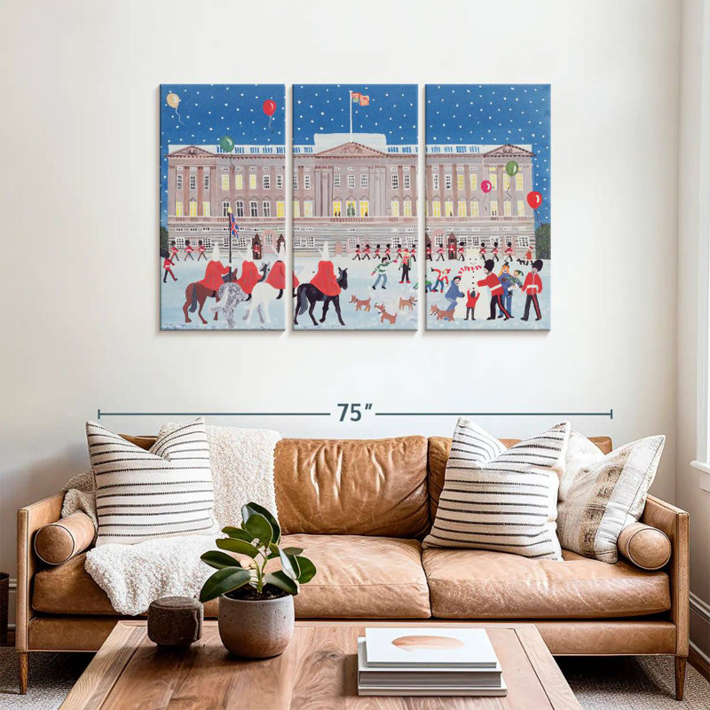 Nicci Festive Buckingham Palace London, 36" H x 57" W
