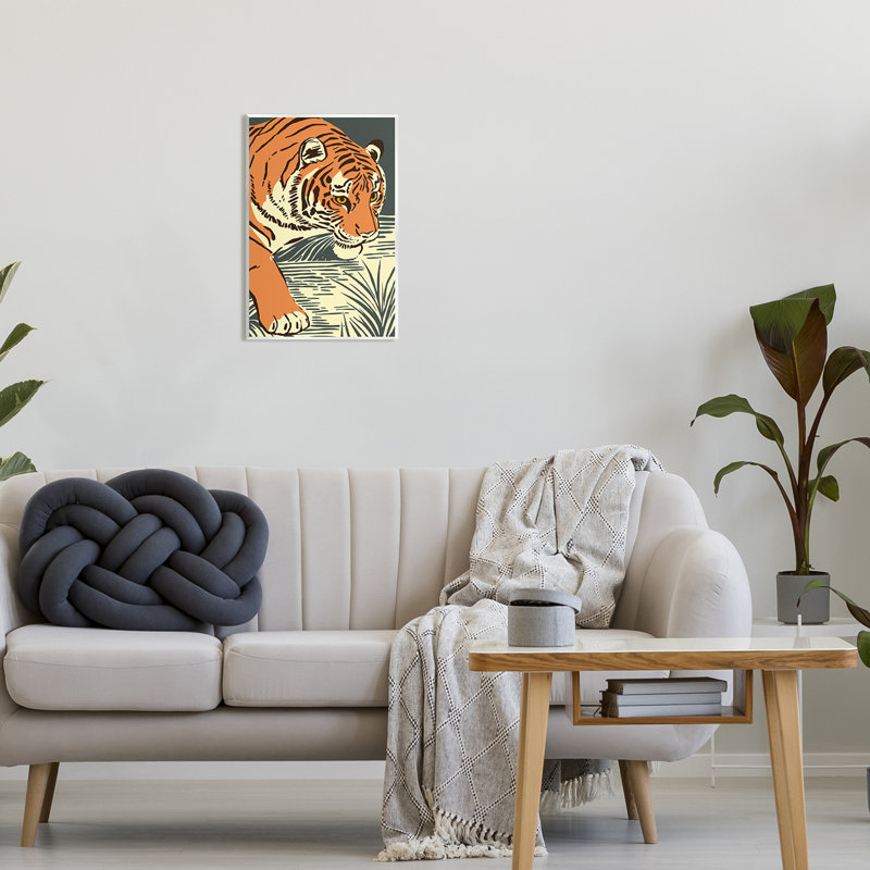 Art mural Stupell Industries par Ji Li-au-869, L 13 po x H 19 po x P 0,5 po