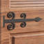 Charnières 10 portes à fixation en surface h 7 po x l 16 po