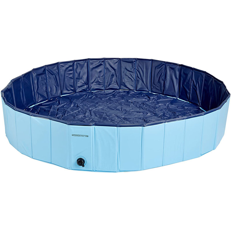 Plastic Round Pet Pool 12'' H x 63'' W x 63'' L