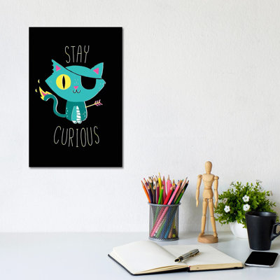 Stay Curious by Michael Buxton - Wrapped Canvas Print